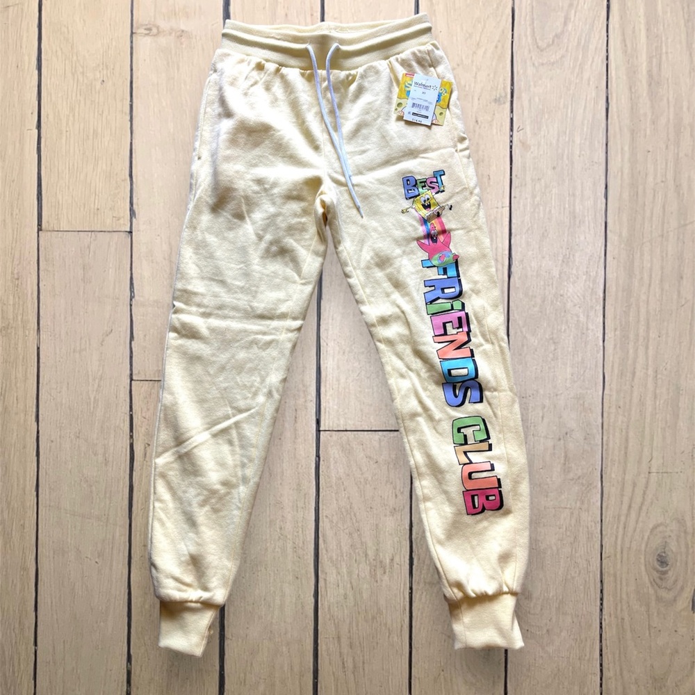 NWT Spongebob Squarepants Sweatpant Joggers